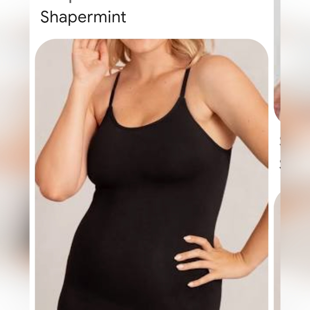 NWT Set Of TWO SHAPERMINT SET OF TWO BLACK CAMIS